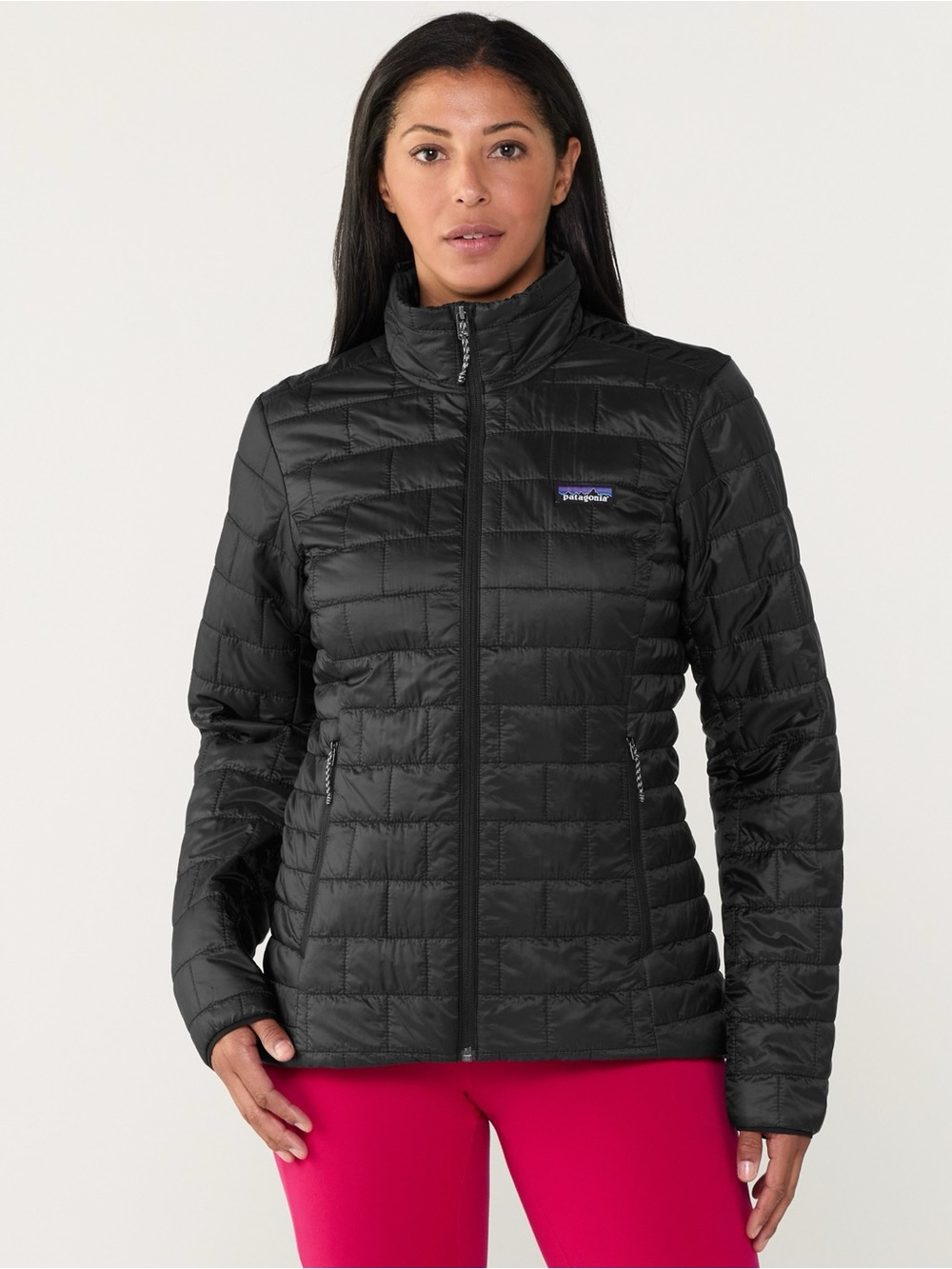 Patagonia Nano Puff Jacket In Black Size L